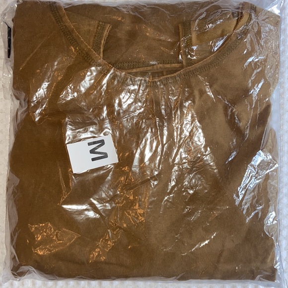 NEW! FREE PEOPLE Hot Shot Open Back Tank Shorts Set Washed Tobacco Size XS S M - Picture 15 of 16